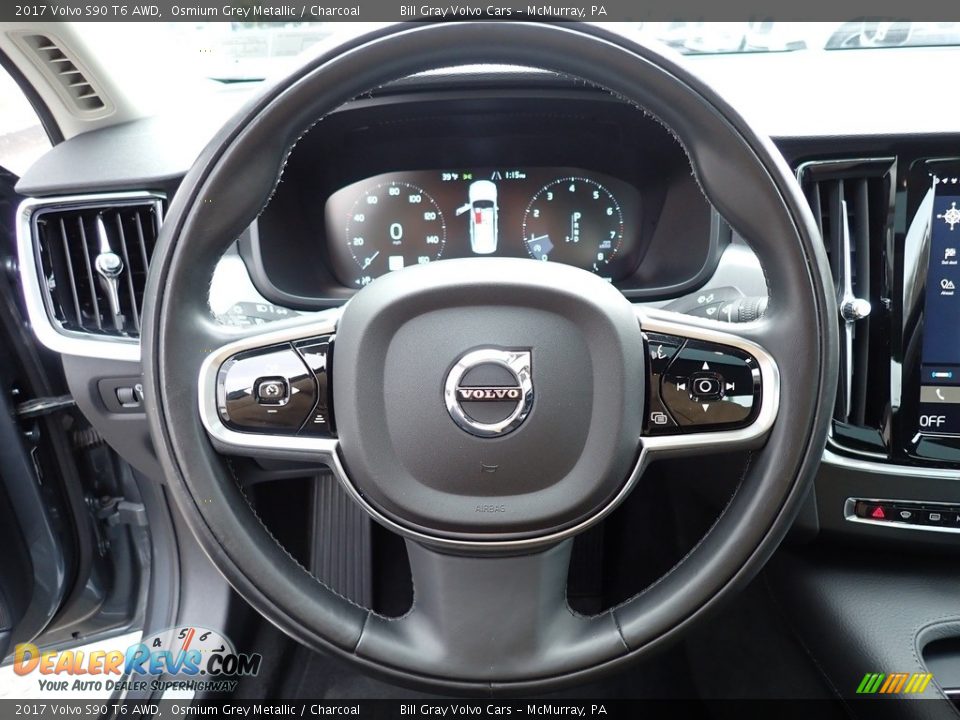 2017 Volvo S90 T6 AWD Steering Wheel Photo #19