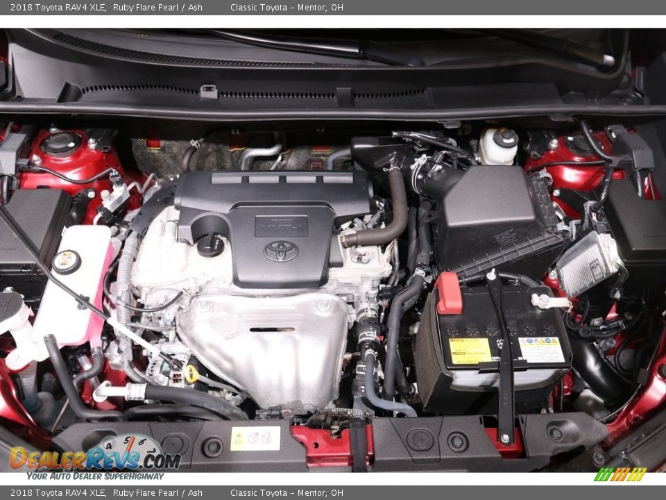 2018 Toyota RAV4 XLE Ruby Flare Pearl / Ash Photo #19
