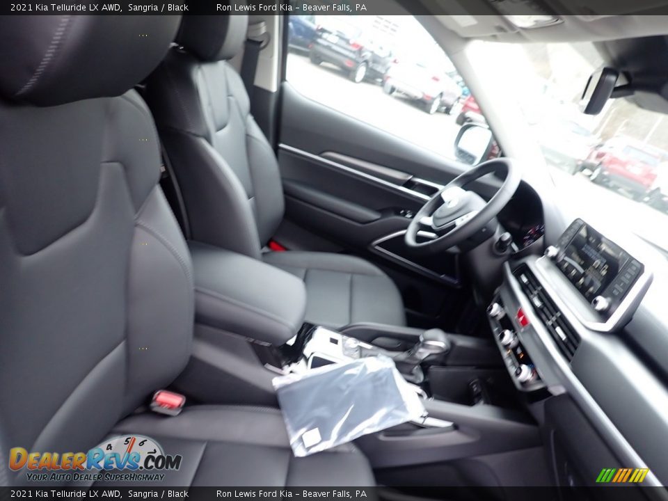 2021 Kia Telluride LX AWD Sangria / Black Photo #9