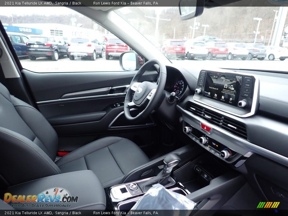 2021 Kia Telluride LX AWD Sangria / Black Photo #10