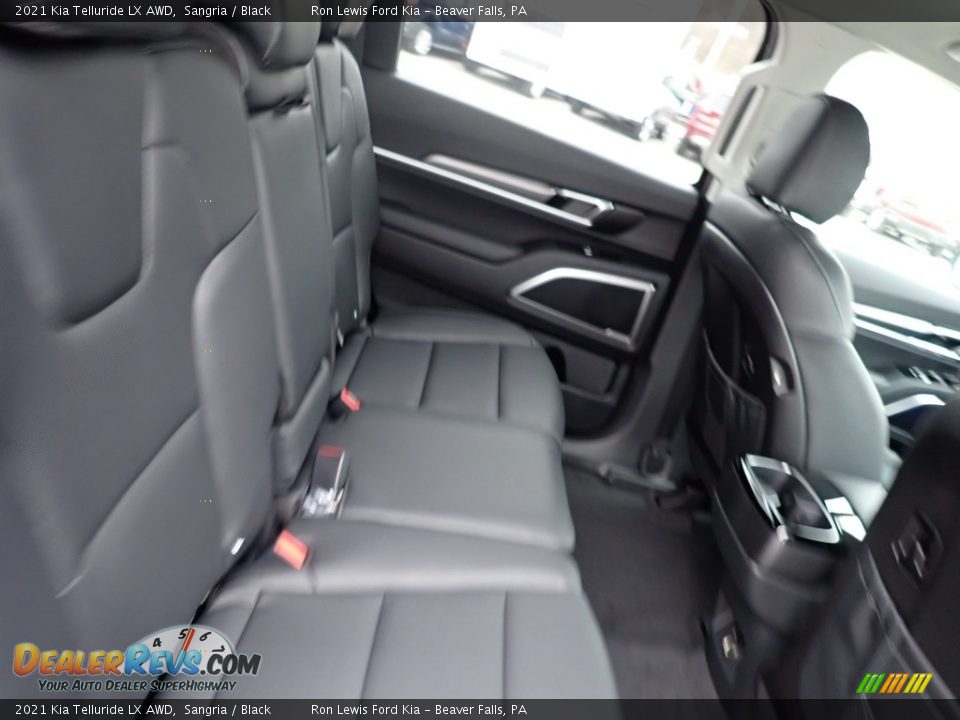 2021 Kia Telluride LX AWD Sangria / Black Photo #11