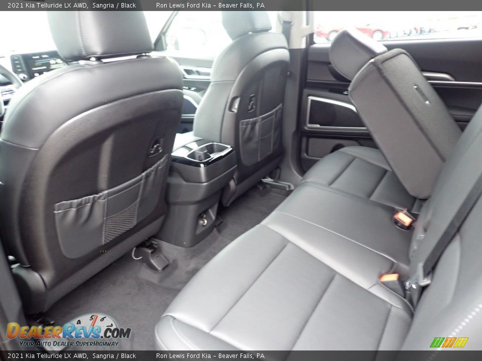2021 Kia Telluride LX AWD Sangria / Black Photo #12