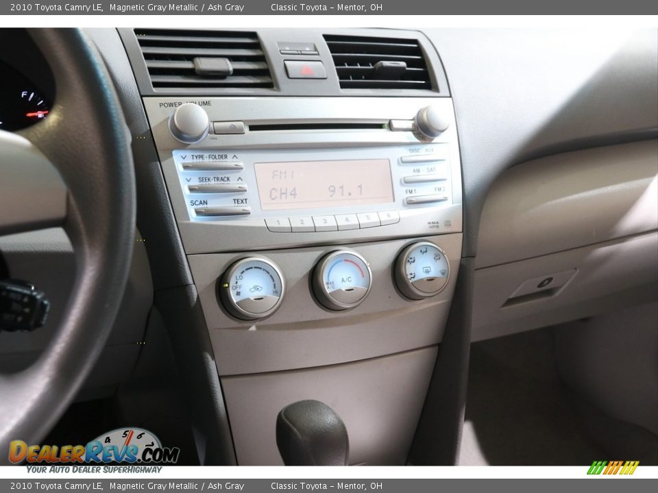 2010 Toyota Camry LE Magnetic Gray Metallic / Ash Gray Photo #11