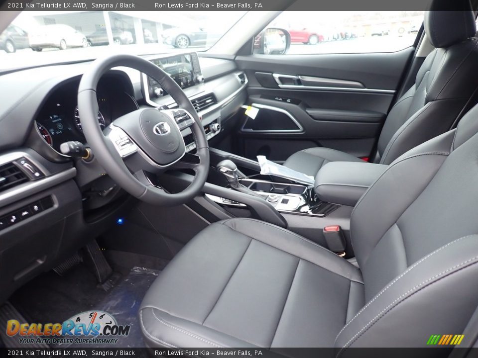 2021 Kia Telluride LX AWD Sangria / Black Photo #13