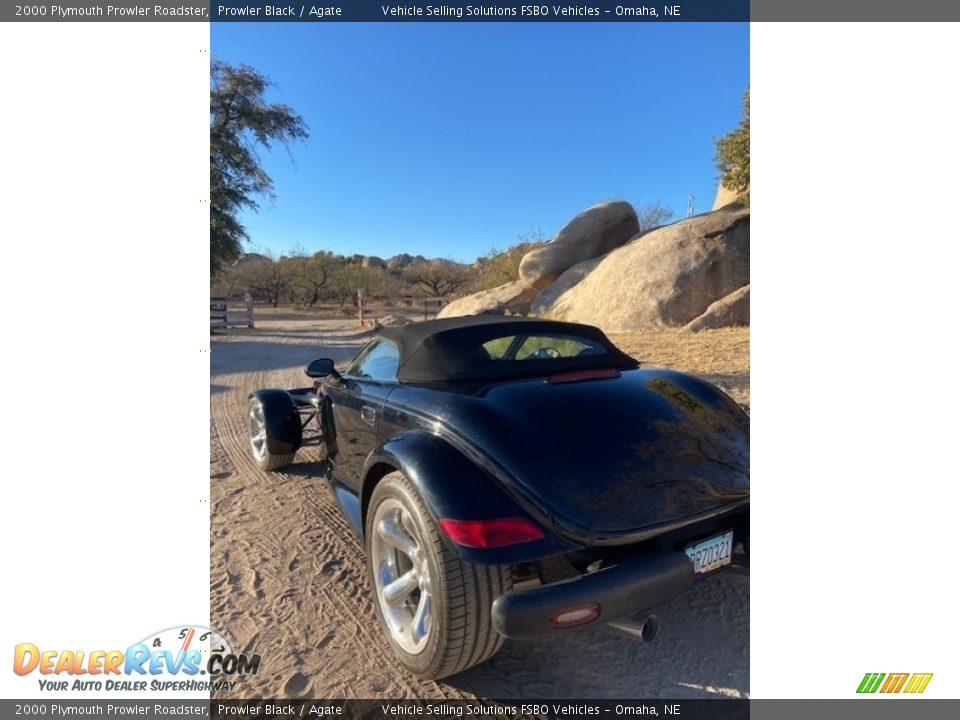 2000 Plymouth Prowler Roadster Prowler Black / Agate Photo #4