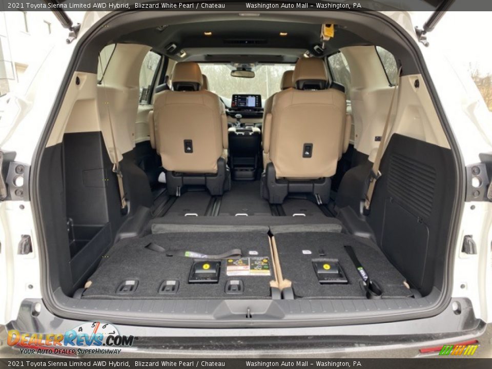 2021 Toyota Sienna Limited AWD Hybrid Trunk Photo #31