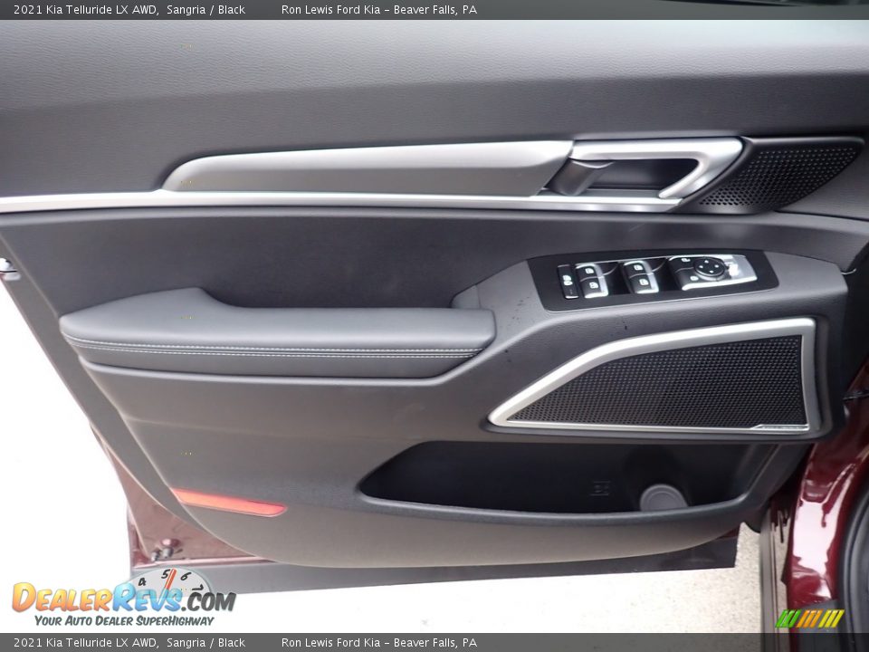 2021 Kia Telluride LX AWD Sangria / Black Photo #14