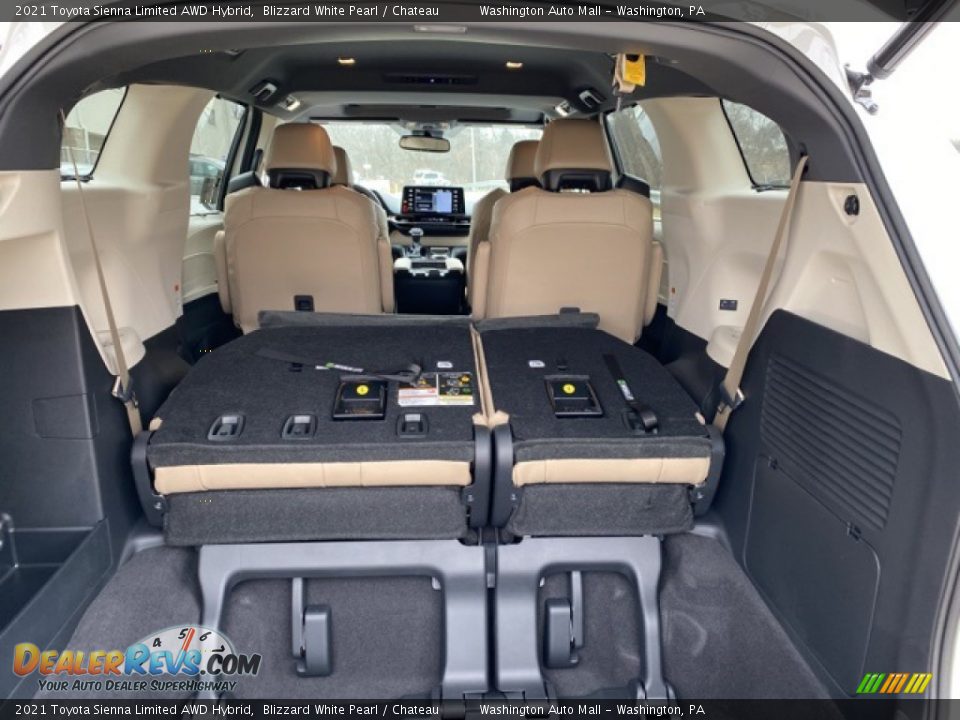 2021 Toyota Sienna Limited AWD Hybrid Trunk Photo #33