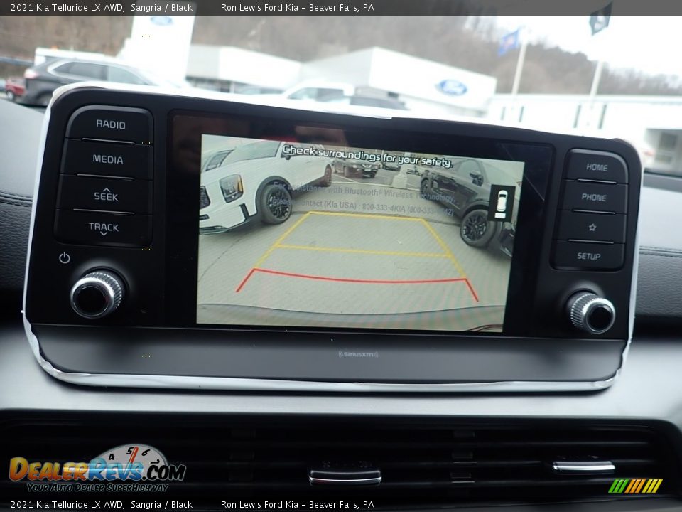 2021 Kia Telluride LX AWD Sangria / Black Photo #17