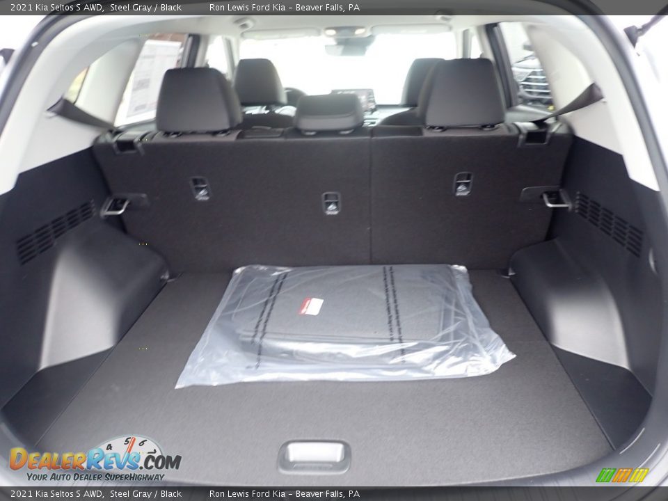 2021 Kia Seltos S AWD Steel Gray / Black Photo #9