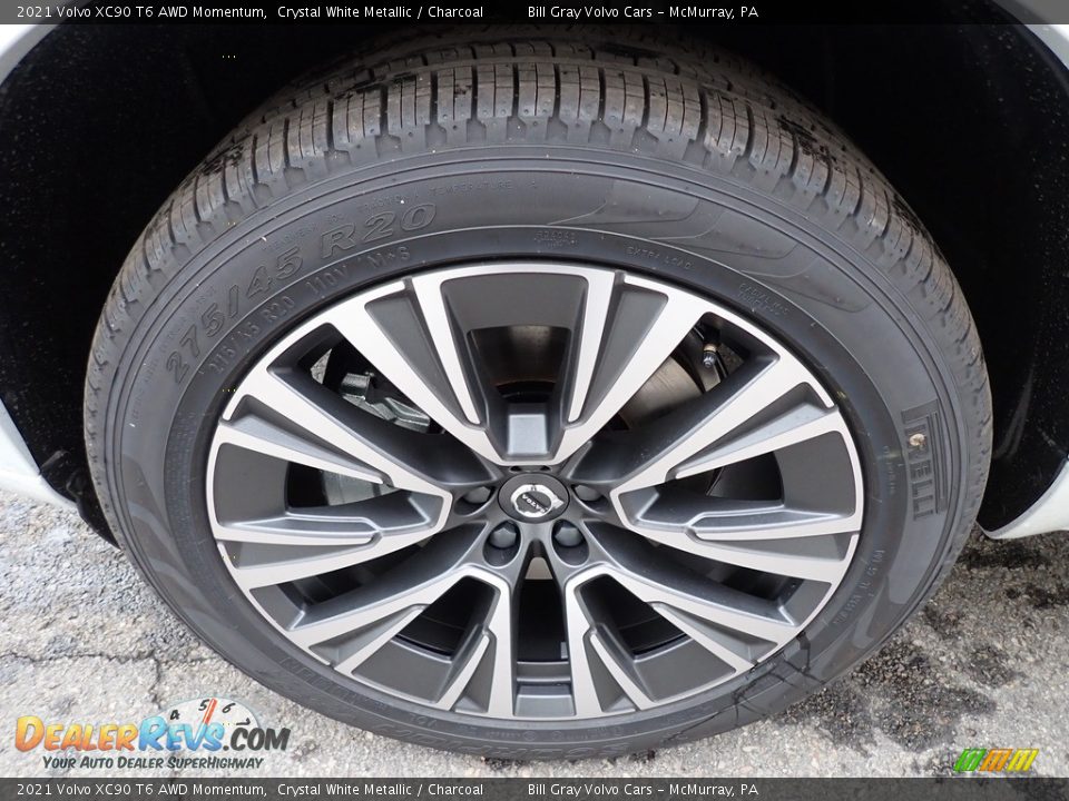 2021 Volvo XC90 T6 AWD Momentum Wheel Photo #6