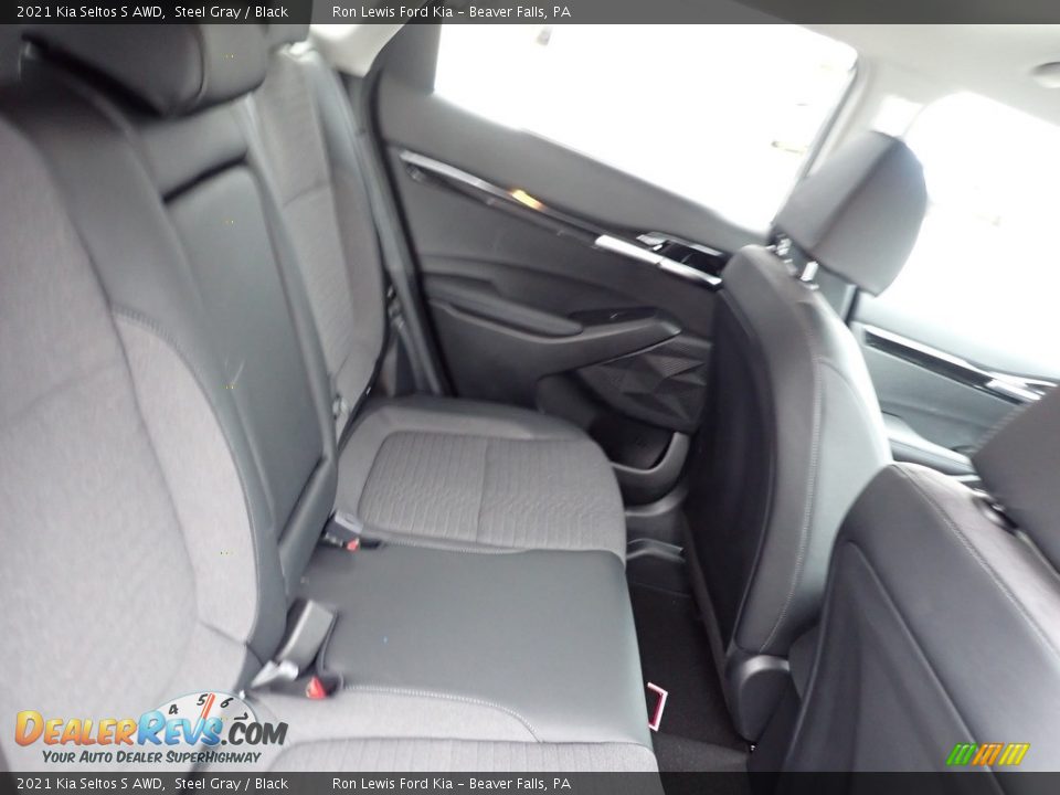 2021 Kia Seltos S AWD Steel Gray / Black Photo #10