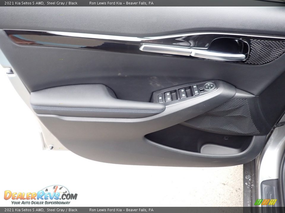 2021 Kia Seltos S AWD Steel Gray / Black Photo #14