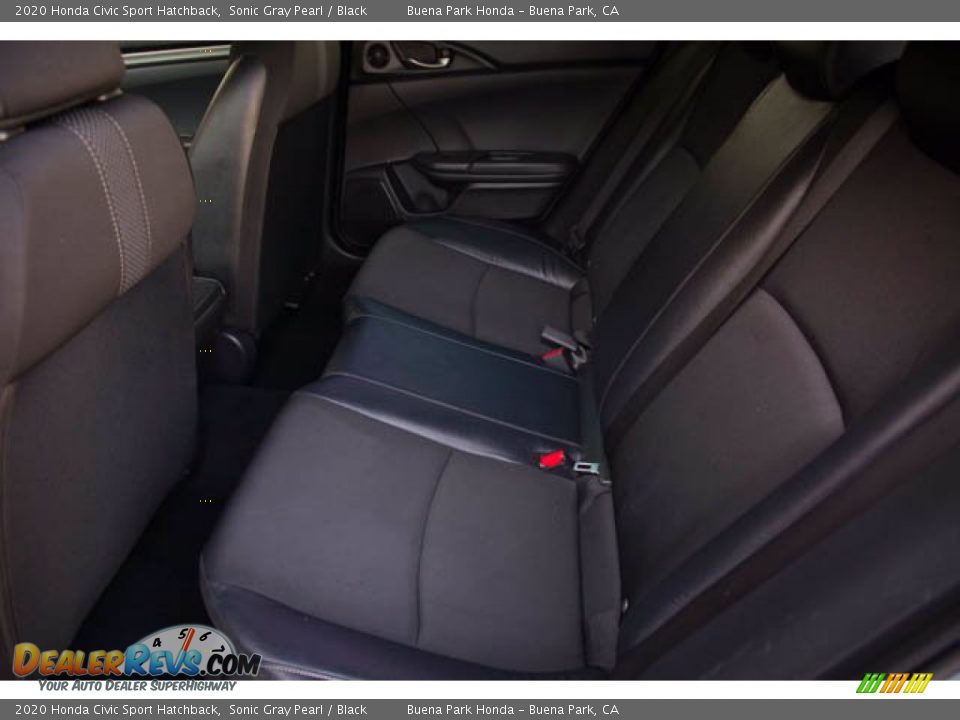 2020 Honda Civic Sport Hatchback Sonic Gray Pearl / Black Photo #4