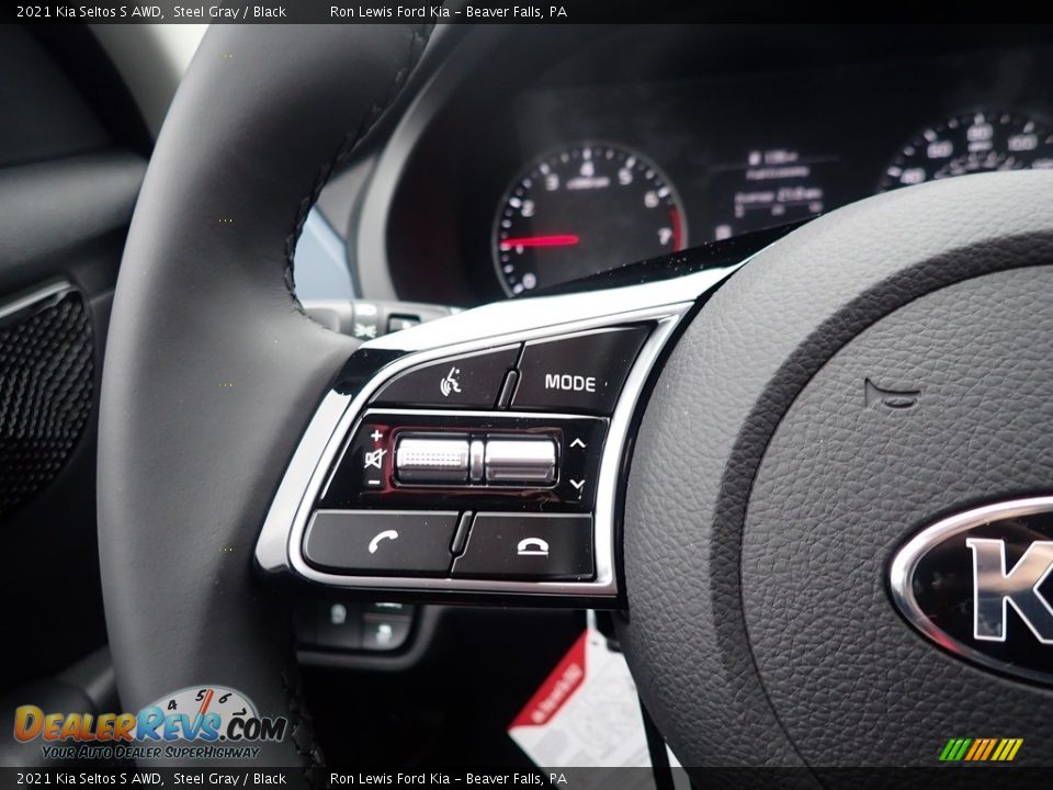2021 Kia Seltos S AWD Steel Gray / Black Photo #20