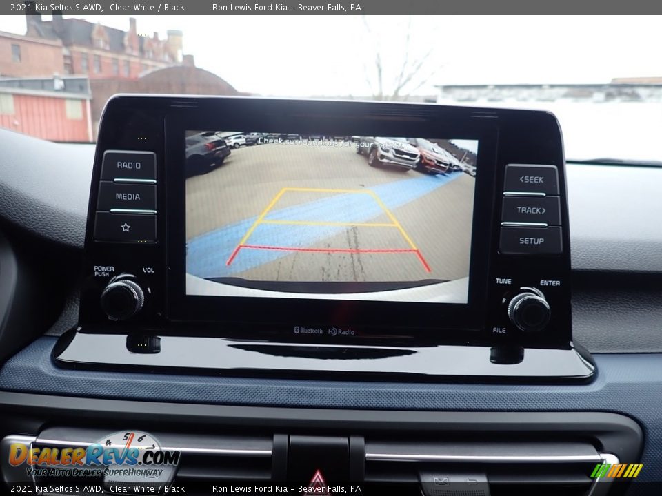2021 Kia Seltos S AWD Clear White / Black Photo #18