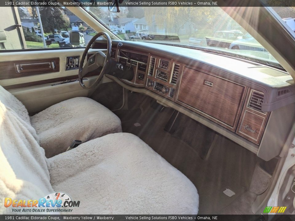Waxberry Interior - 1981 Cadillac Eldorado Coupe Photo #6