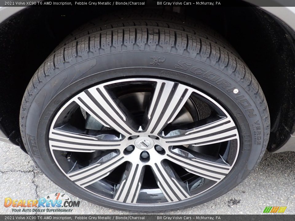 2021 Volvo XC90 T6 AWD Inscription Wheel Photo #6