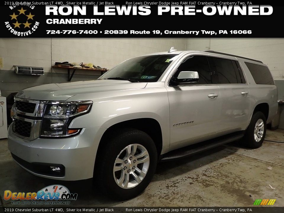 2019 Chevrolet Suburban LT 4WD Silver Ice Metallic / Jet Black Photo #1