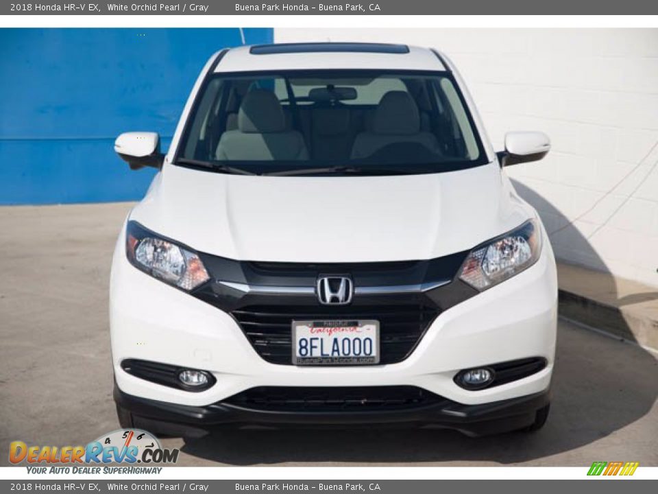 2018 Honda HR-V EX White Orchid Pearl / Gray Photo #7