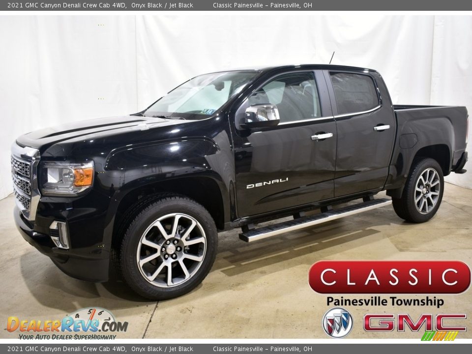 2021 GMC Canyon Denali Crew Cab 4WD Onyx Black / Jet Black Photo #1