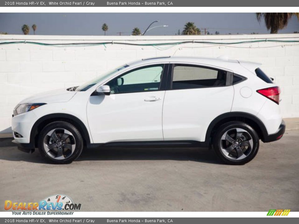 2018 Honda HR-V EX White Orchid Pearl / Gray Photo #8