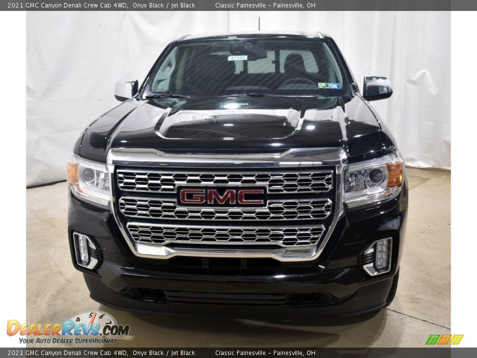 2021 GMC Canyon Denali Crew Cab 4WD Onyx Black / Jet Black Photo #4