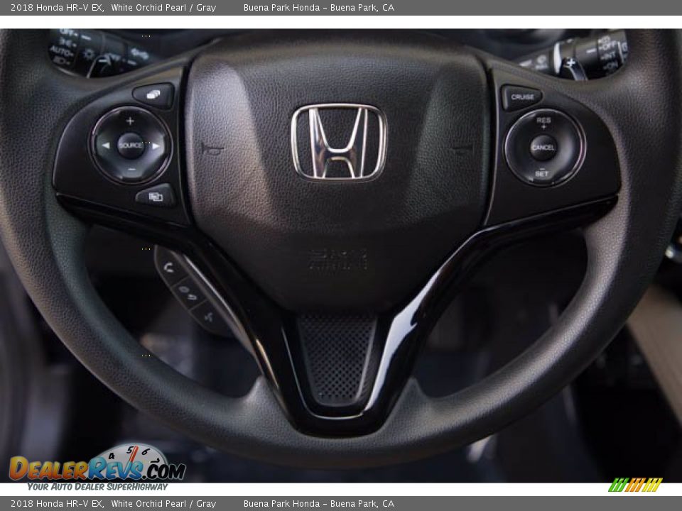 2018 Honda HR-V EX White Orchid Pearl / Gray Photo #13