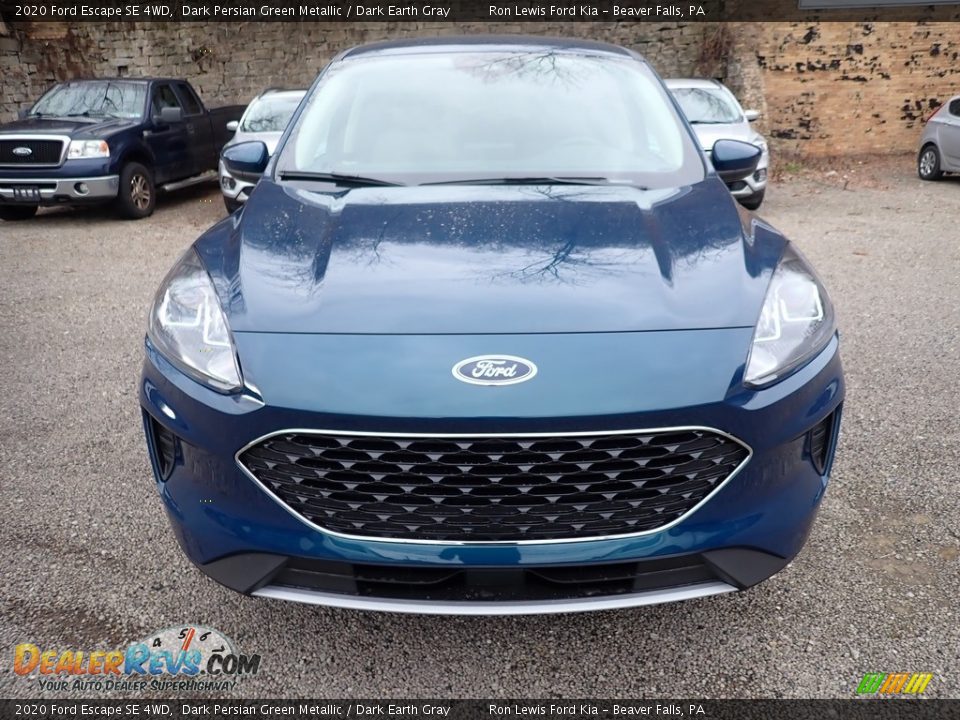 2020 Ford Escape SE 4WD Dark Persian Green Metallic / Dark Earth Gray Photo #4