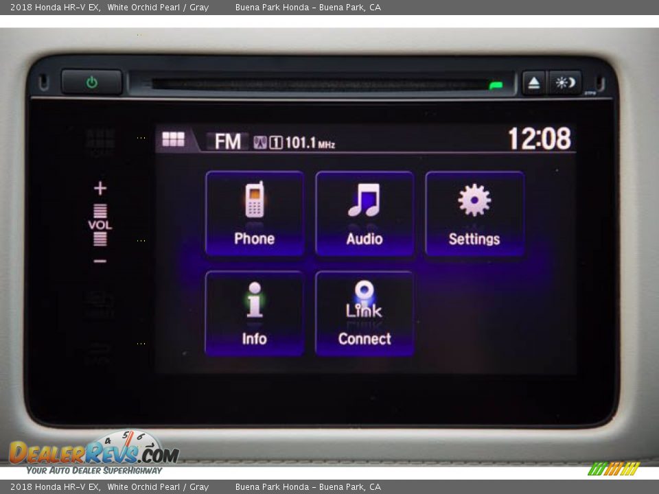 2018 Honda HR-V EX White Orchid Pearl / Gray Photo #24