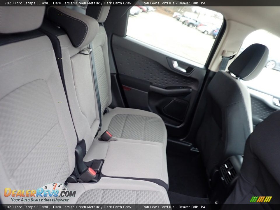 2020 Ford Escape SE 4WD Dark Persian Green Metallic / Dark Earth Gray Photo #9