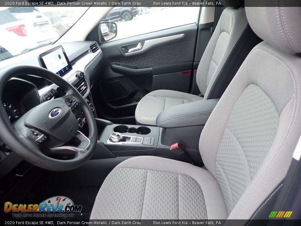 2020 Ford Escape SE 4WD Dark Persian Green Metallic / Dark Earth Gray Photo #12