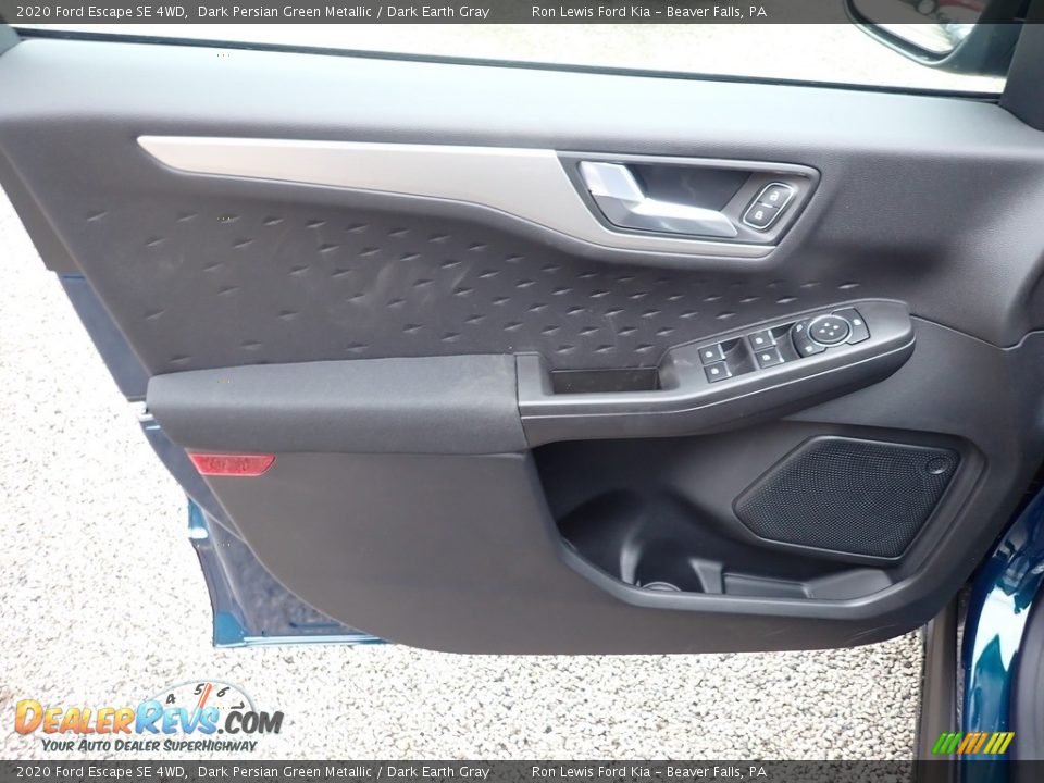 2020 Ford Escape SE 4WD Dark Persian Green Metallic / Dark Earth Gray Photo #13