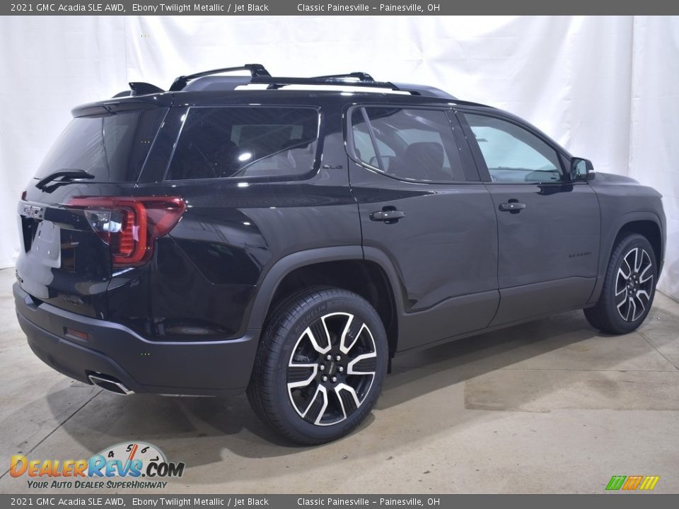 2021 GMC Acadia SLE AWD Ebony Twilight Metallic / Jet Black Photo #2