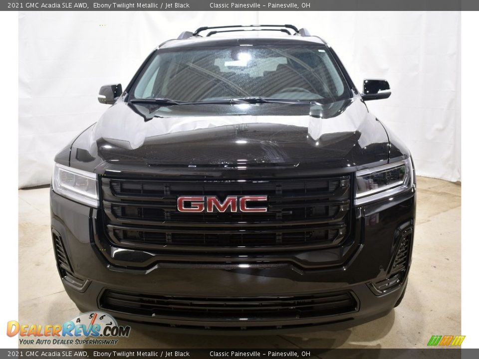 2021 GMC Acadia SLE AWD Ebony Twilight Metallic / Jet Black Photo #4