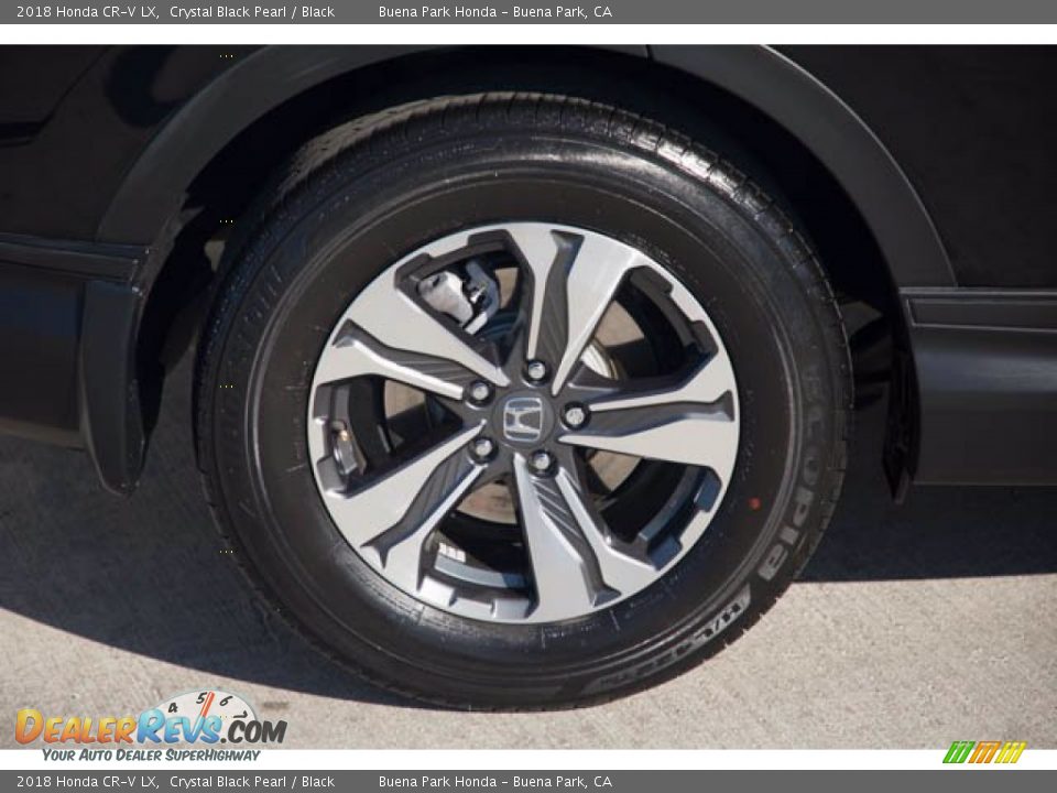 2018 Honda CR-V LX Crystal Black Pearl / Black Photo #35