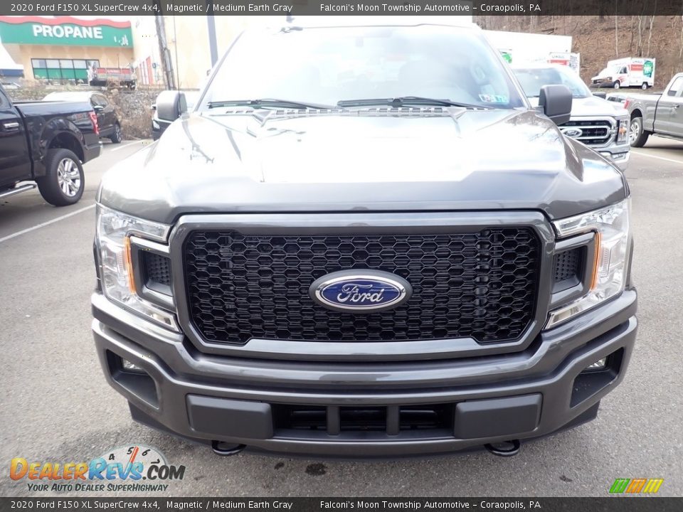 2020 Ford F150 XL SuperCrew 4x4 Magnetic / Medium Earth Gray Photo #3