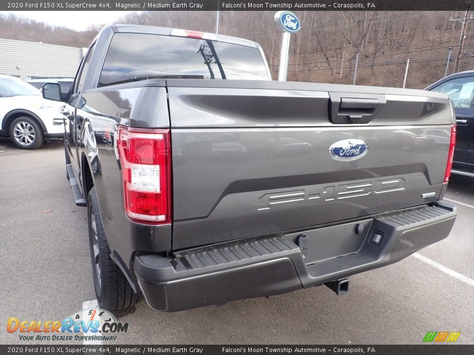 2020 Ford F150 XL SuperCrew 4x4 Magnetic / Medium Earth Gray Photo #5