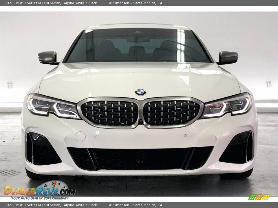 2020 BMW 3 Series M340i Sedan Alpine White / Black Photo #2