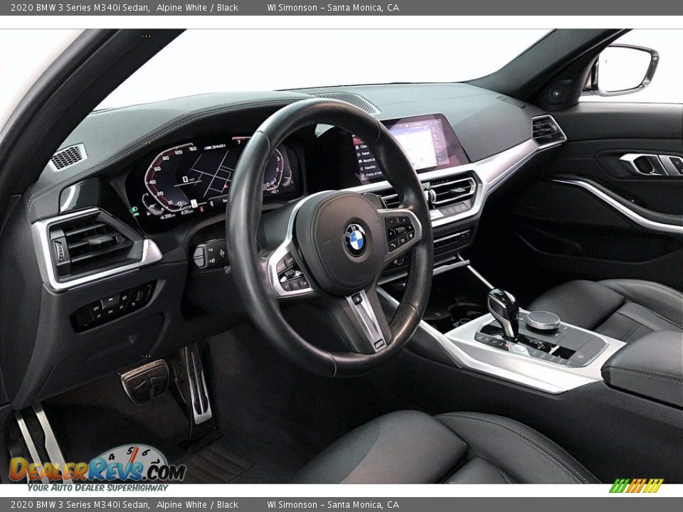 2020 BMW 3 Series M340i Sedan Alpine White / Black Photo #14