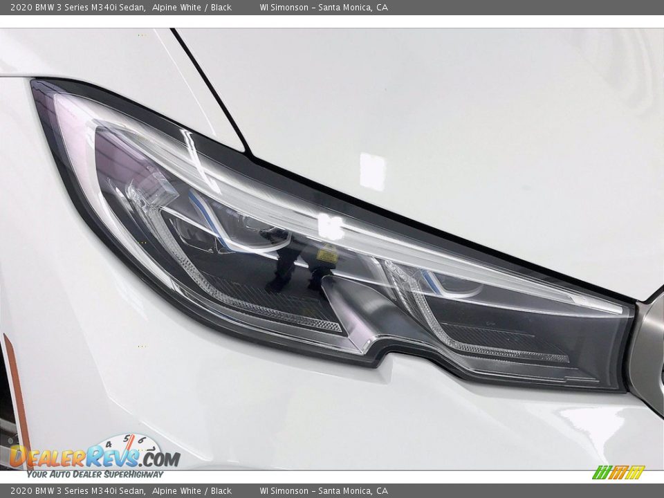2020 BMW 3 Series M340i Sedan Alpine White / Black Photo #28