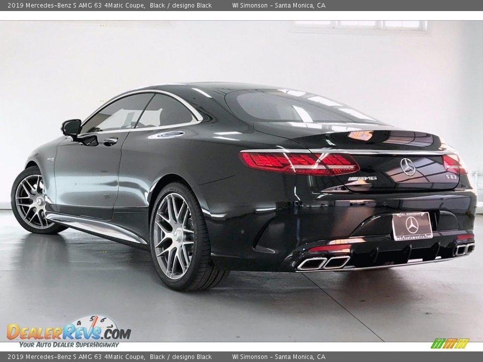 2019 Mercedes-Benz S AMG 63 4Matic Coupe Black / designo Black Photo #10