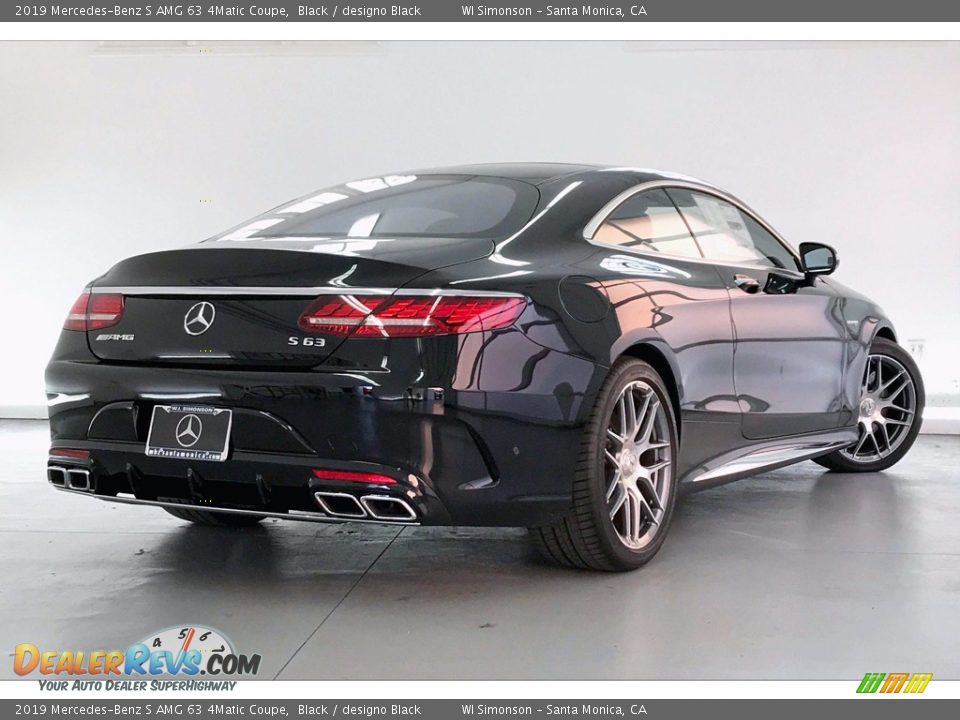 2019 Mercedes-Benz S AMG 63 4Matic Coupe Black / designo Black Photo #16