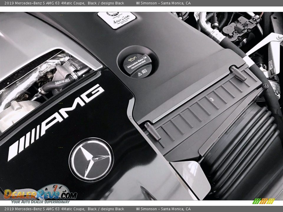 2019 Mercedes-Benz S AMG 63 4Matic Coupe Black / designo Black Photo #31