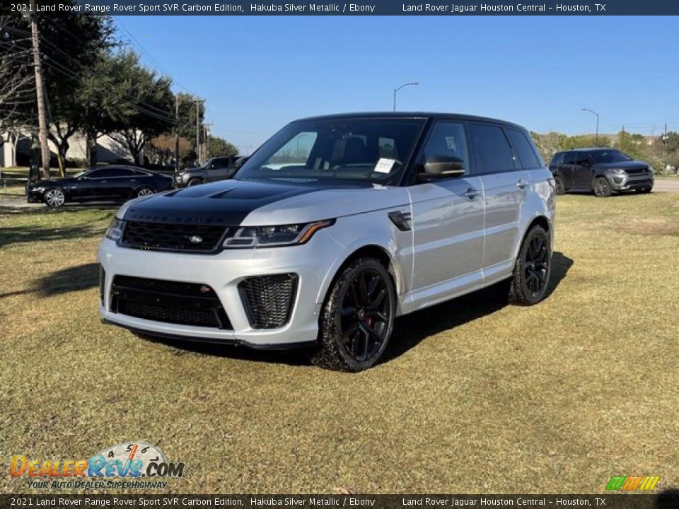 2021 Land Rover Range Rover Sport SVR Carbon Edition Hakuba Silver Metallic / Ebony Photo #1