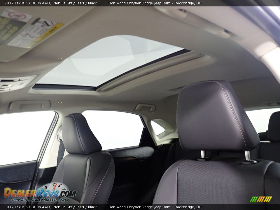 2017 Lexus NX 300h AWD Nebula Gray Pearl / Black Photo #2