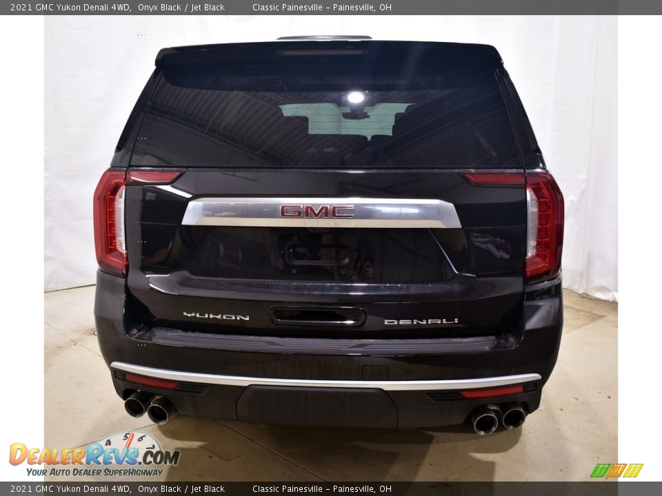 2021 GMC Yukon Denali 4WD Onyx Black / Jet Black Photo #3