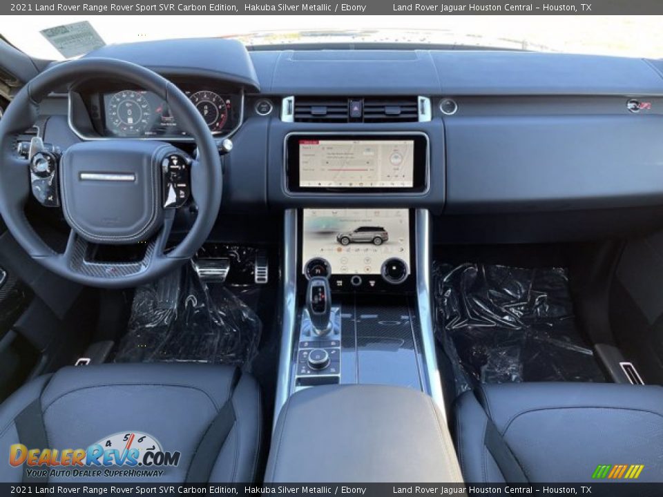 Dashboard of 2021 Land Rover Range Rover Sport SVR Carbon Edition Photo #5