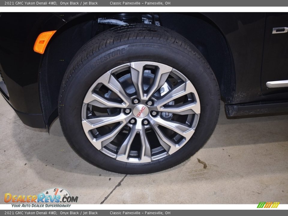 2021 GMC Yukon Denali 4WD Onyx Black / Jet Black Photo #5