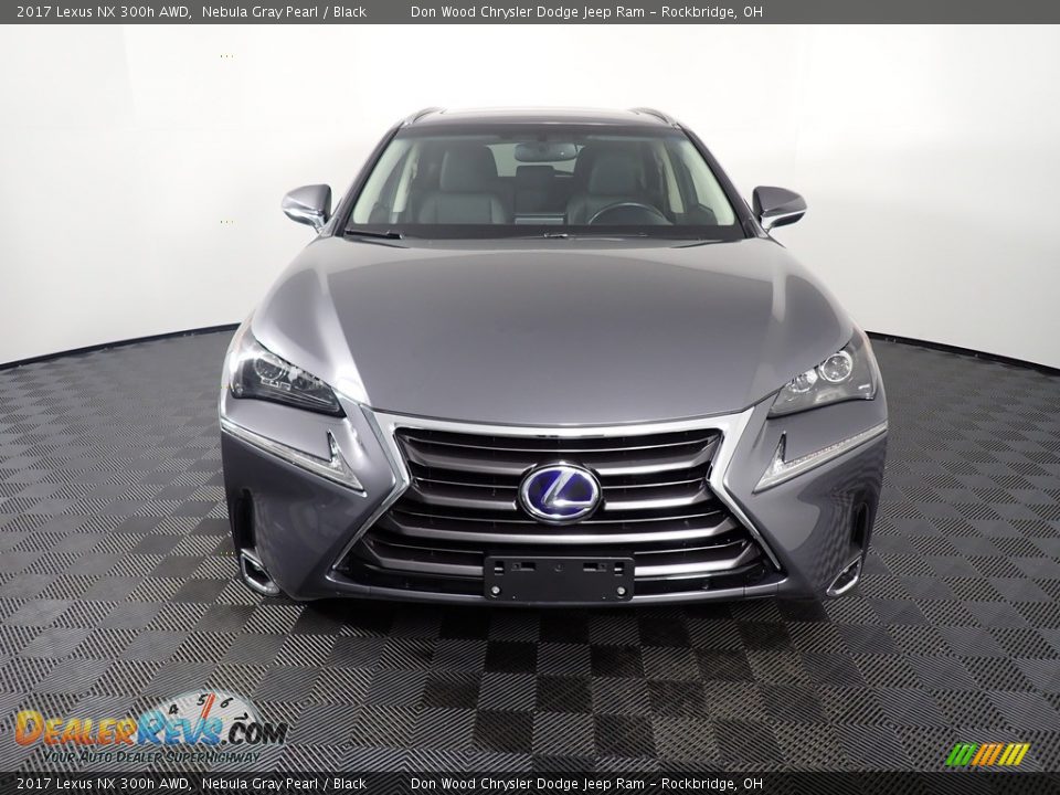 2017 Lexus NX 300h AWD Nebula Gray Pearl / Black Photo #7